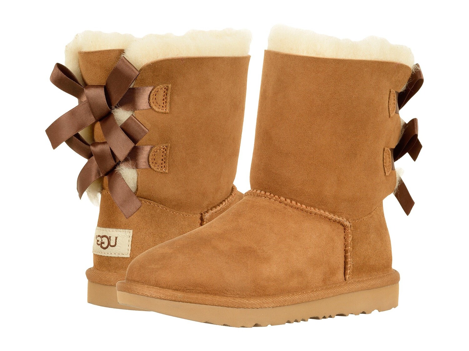

Угги UGG Kids Bailey Bow II (Little Kid/Big Kid), коричневый