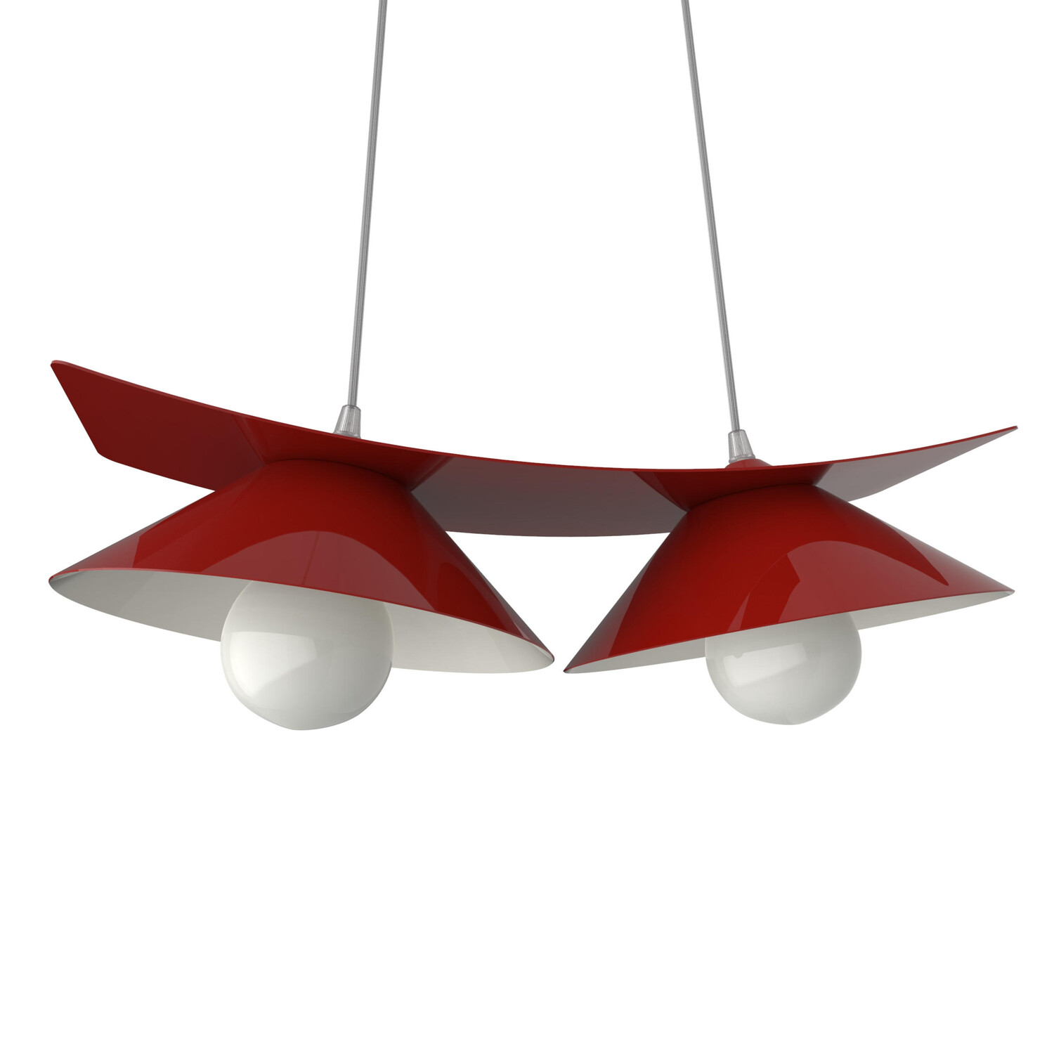 

Подвесной светильник Lumicom, 70x25x16 см, красный