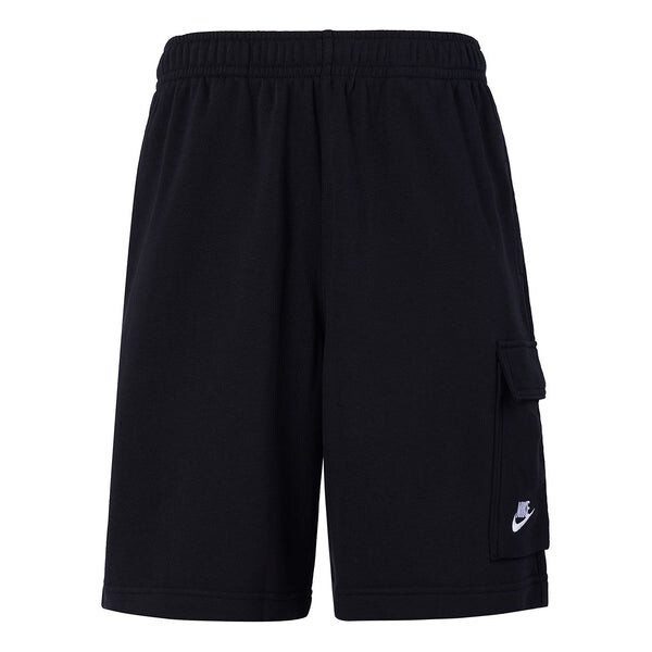 

Шорты embroidered logo big pocket cargo sports shorts black Nike, черный