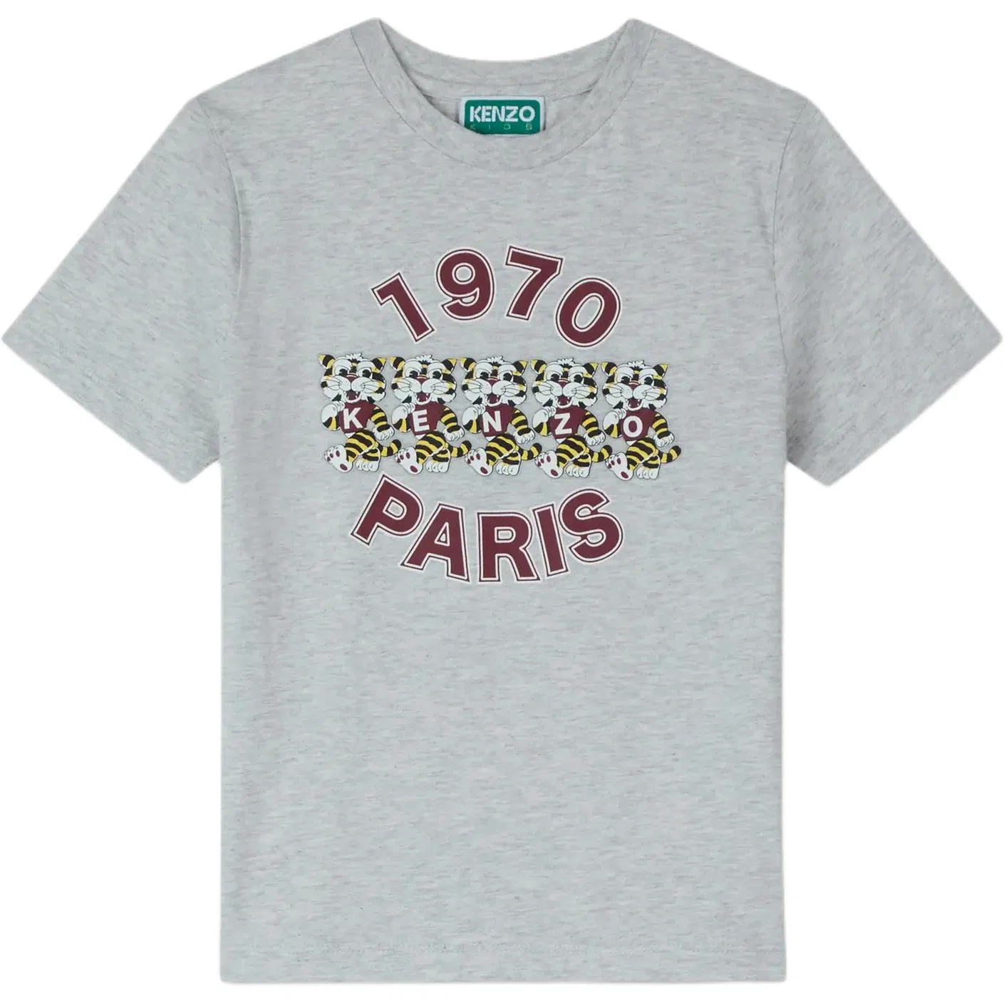 Детская футболка с круглым вырезом KENZO, Mist Gray