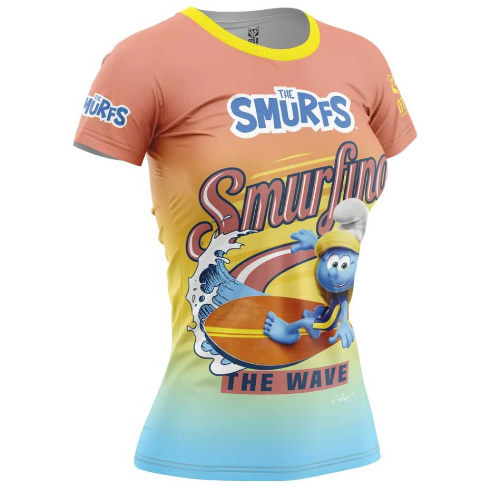 

Футболка с коротким рукавом спортивная Otso Smurf Smurfing, разноцветный