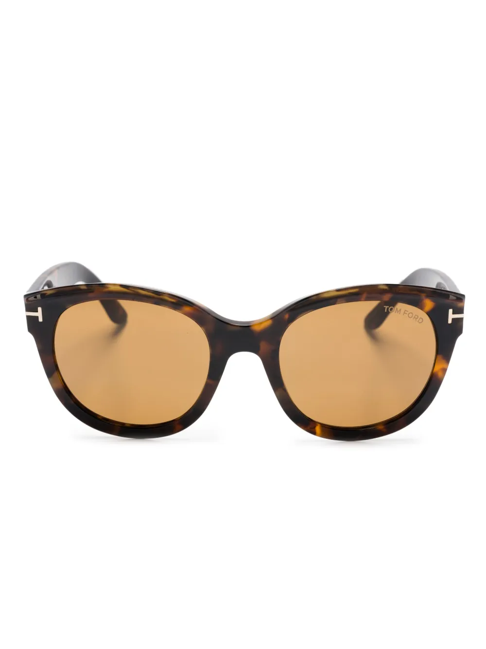 

Солнцезащитные очки Tamara в массивной оправе TOM FORD Eyewear, коричневый