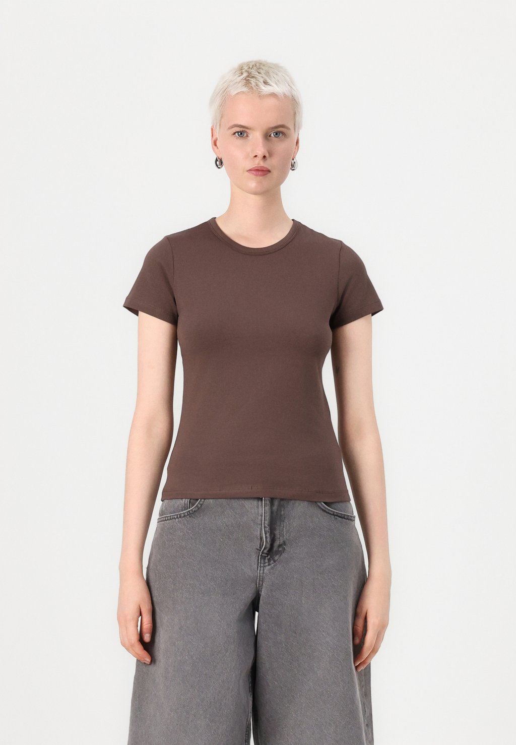 

Базовая футболка JXGIGI TEE JJXX, коричневый