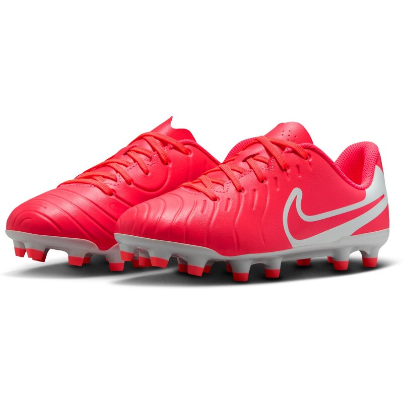 Футбольные бутсы для газона jr legend 10 club fg/mg Nike, мультиколор — фото 4