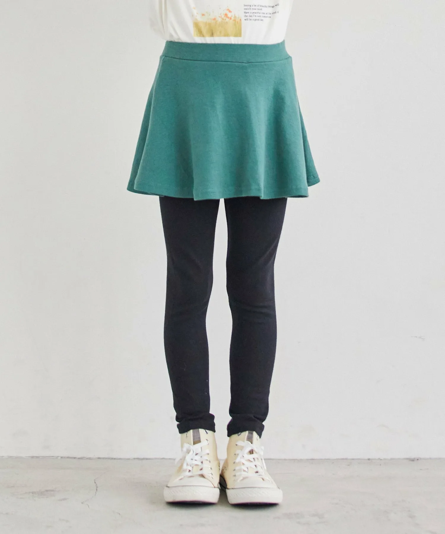 Юбка Эластичные юбки (расклешенного типа) Ever Closet, Ash Green A