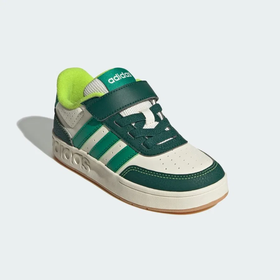 Кроссовки детские с липучкой Breakbase adidas, Белый — фото 3