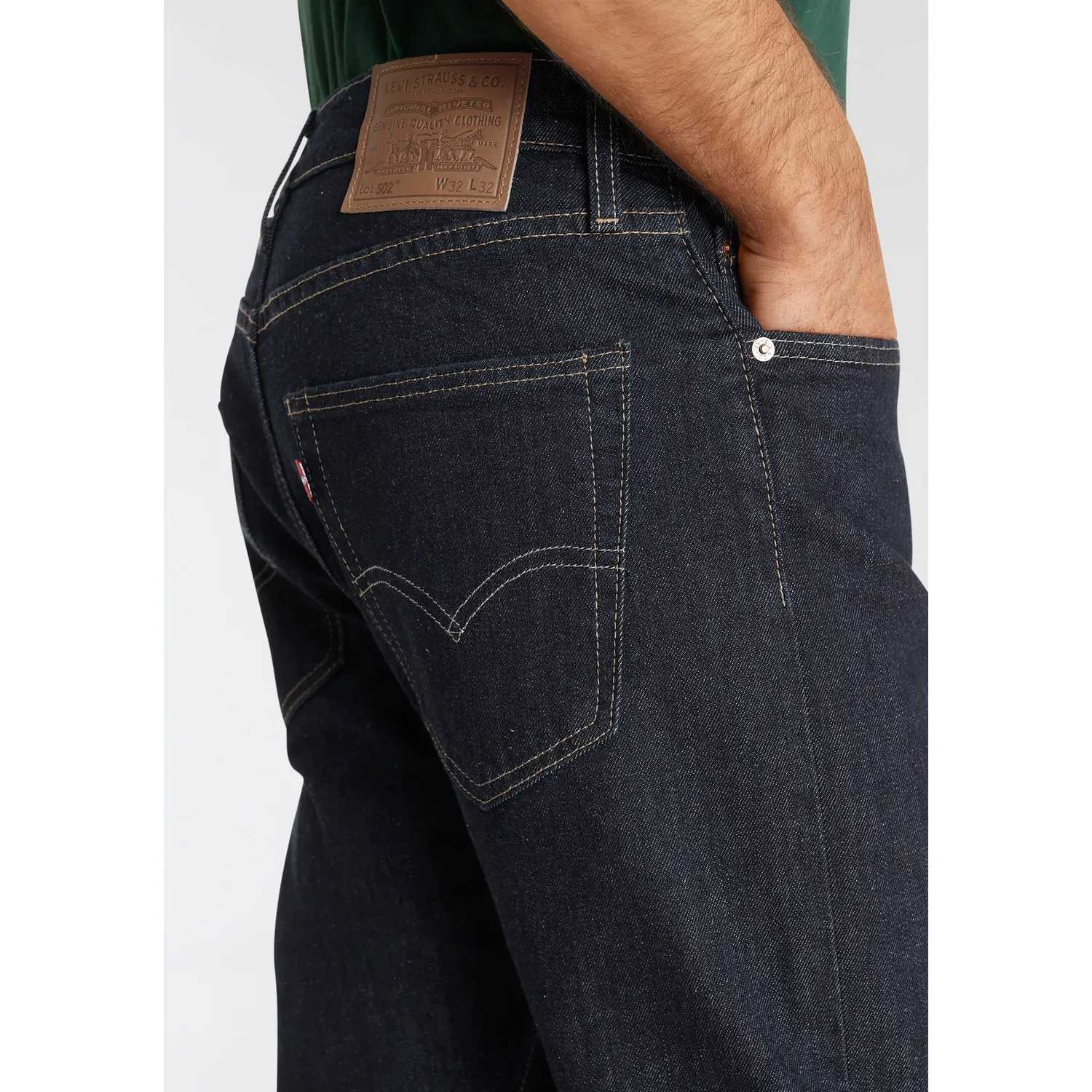 Мужские джинсы tapered-fit Levi's, Dark Indigo — фото 3