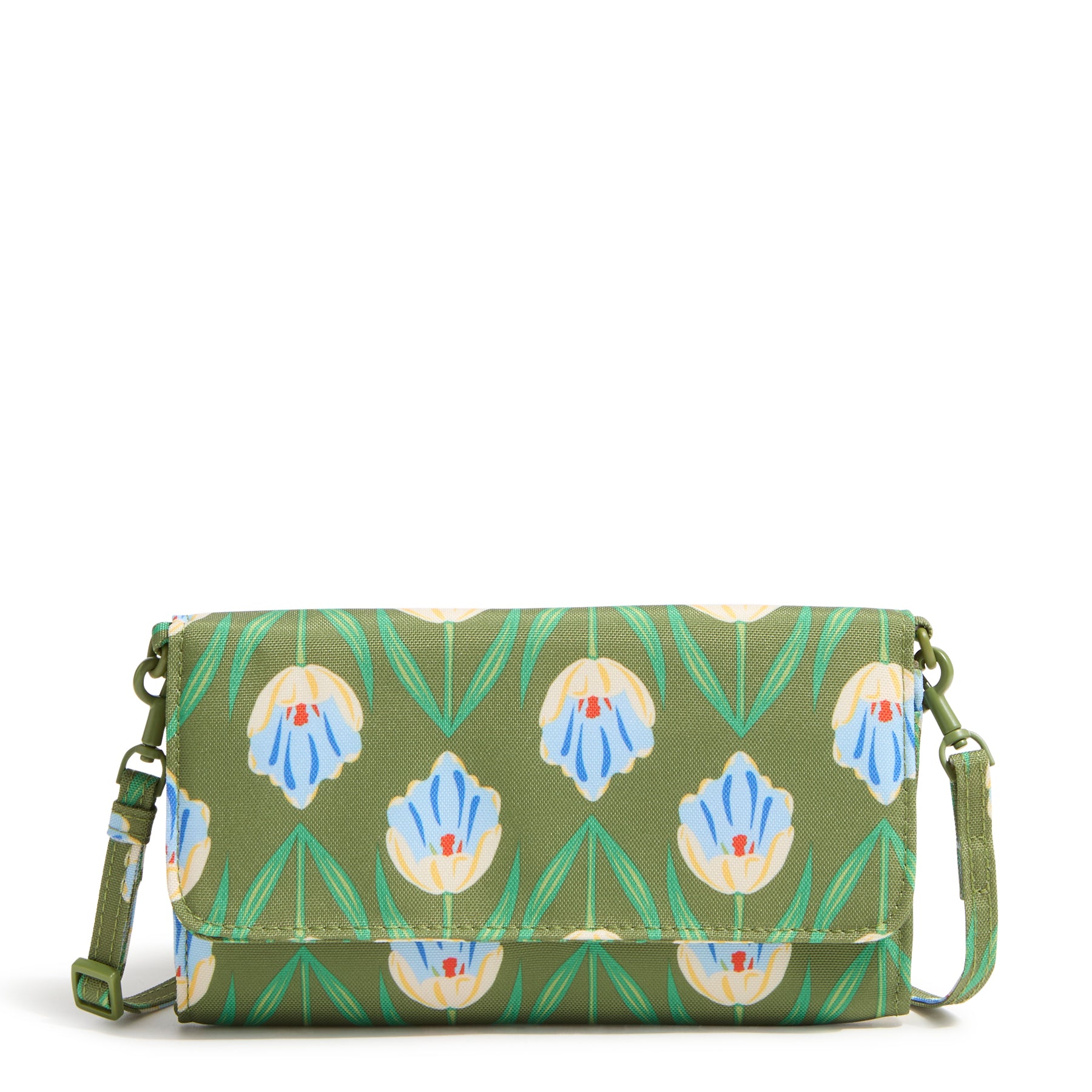 

Outlet Lighten Up Кошелек сумка через плечо Vera Bradley, цвет tulip rows