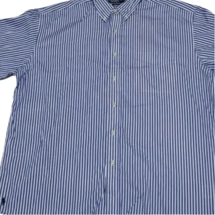 Женская рубашка с воротником прямого кроя Blue Polo Ralph Lauren, Blue — фото 4