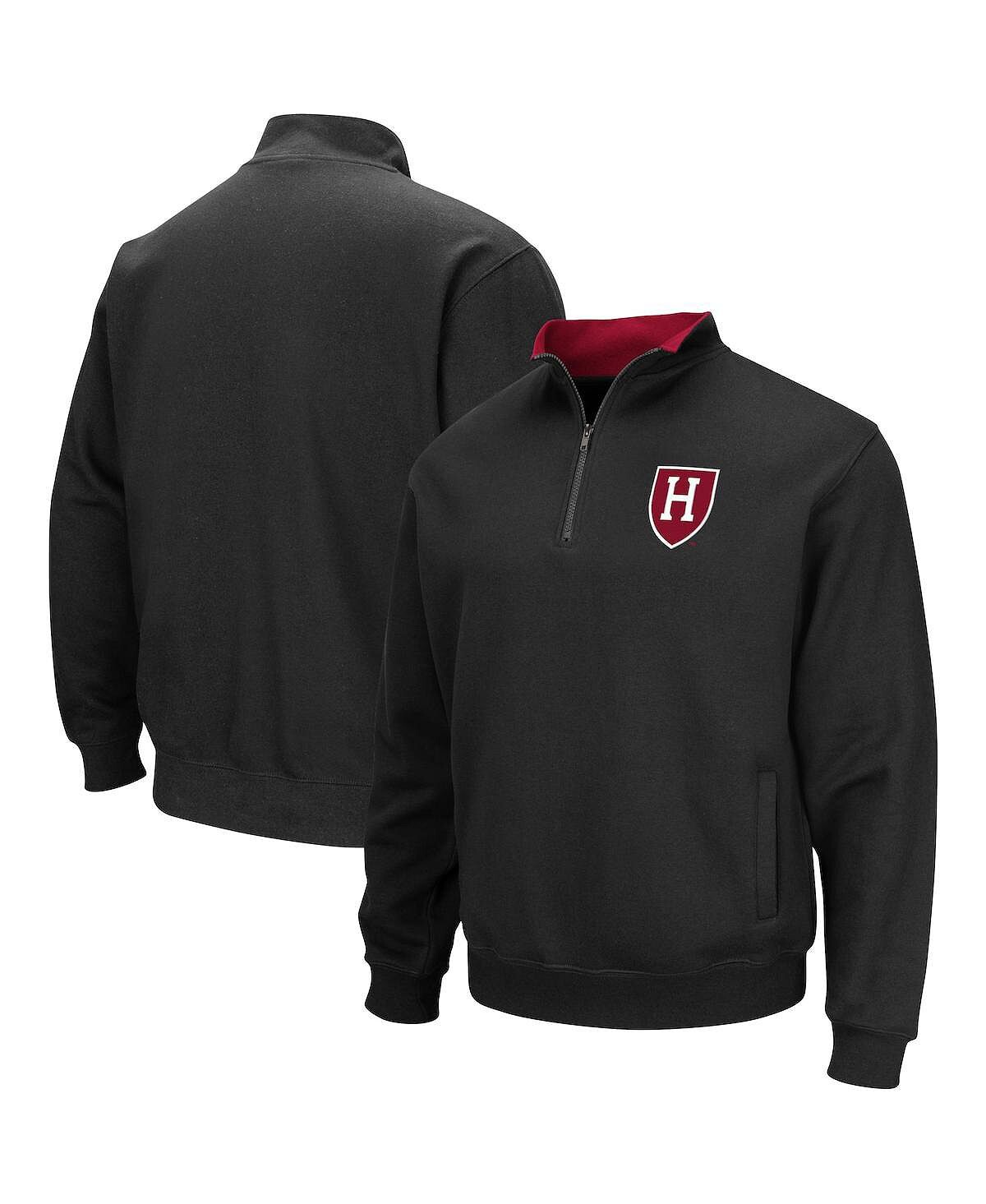 

Мужская черная куртка harvard crimson tortugas team logo с молнией на четверть Colosseum, черный