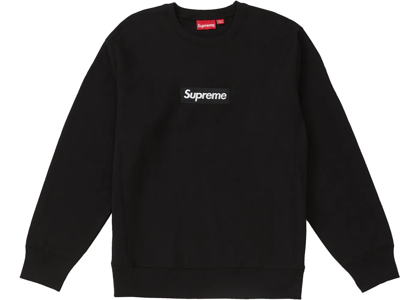 Мужской свитшот с принтом Box Logo Supreme, Black