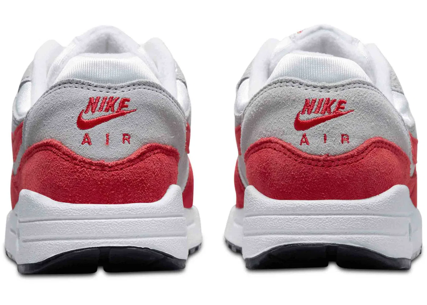 Детские кроссовки Lifestyle Nike Air Max 1, White/Challenge Red-Neutral Grey-Black — фото 3