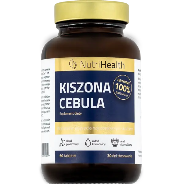 

NutriHealth Kiszona Cebula биологически активная добавка, 60 таблеток/1 упаковка