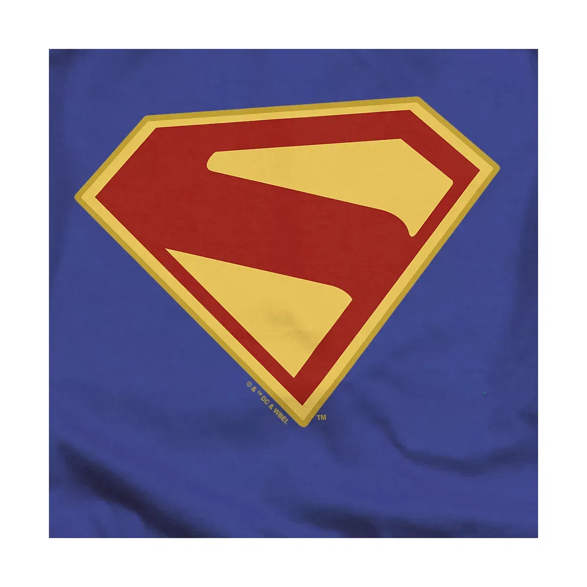 Детское боди с коротким рукавом Superman 2025 Logo, Superman, Royal — фото 2