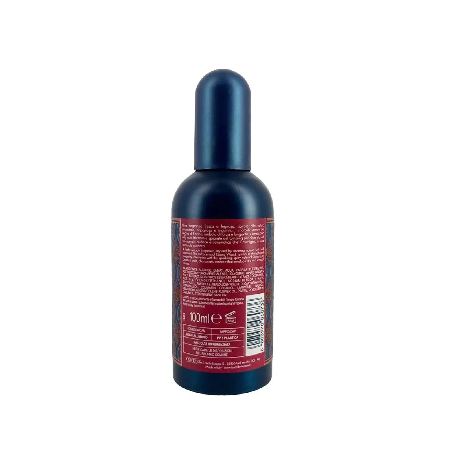 Дезодорант антиперспирант Ebony and Ginseng Italian Gourmet E.R., 12 x 100 мл — фото 3