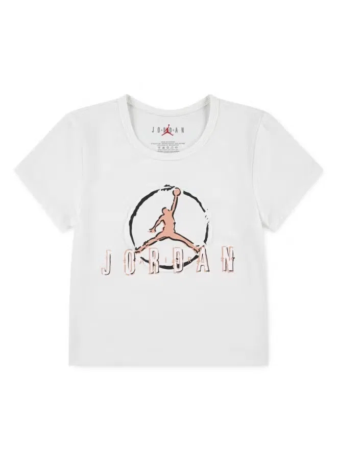 Футболка с коротким рукавом Jumpman Scribble Jordan, парусный