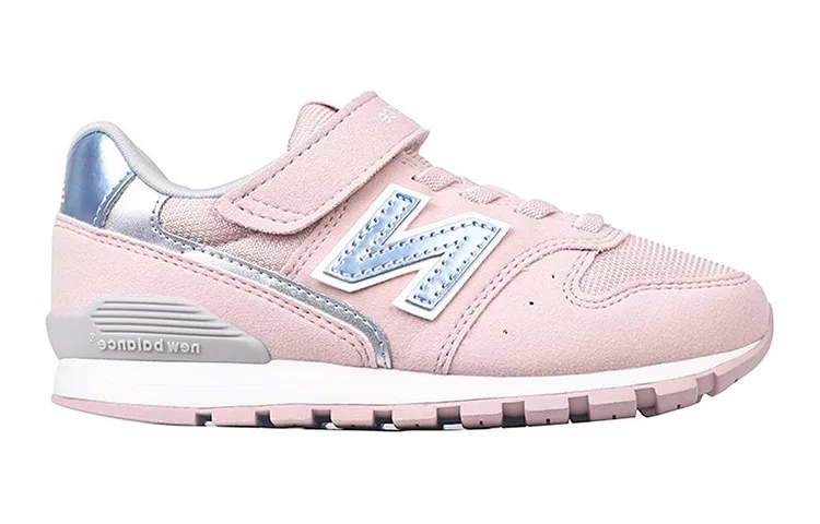 Детские кроссовки с широкой колодкой New Balance, Pink Blue — фото 3