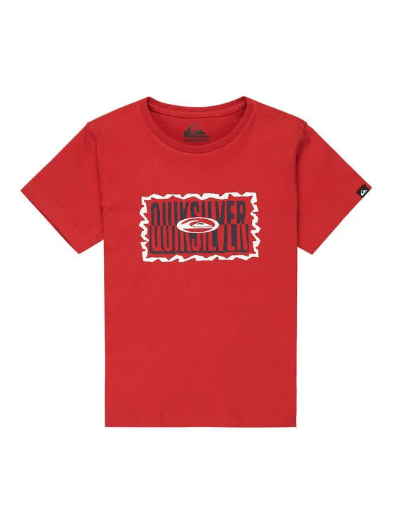Футболка regular fit Ev Gotam Foam Quiksilver, красный — фото 4