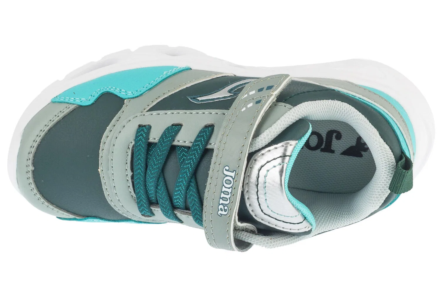 Детские спортивные кроссовки с подсветкой Joma STAR JR 2515, Grun Blaugrun — фото 3