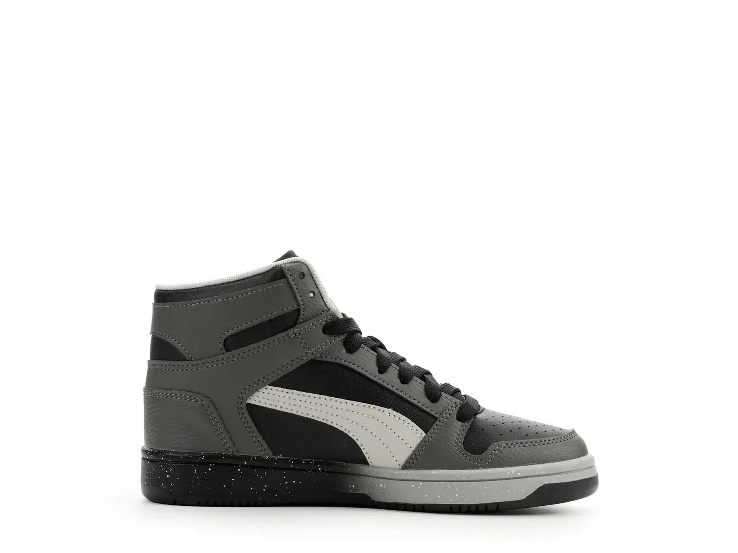 Кеды высокие Rebound Layup Speckle Fade, PUMA, серый — фото 4