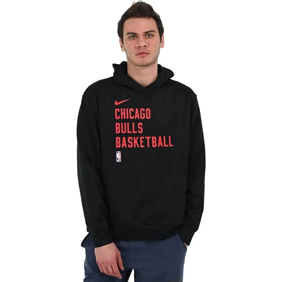 Футболка с длинным рукавом Chicago Bulls Nba Nike, Черный