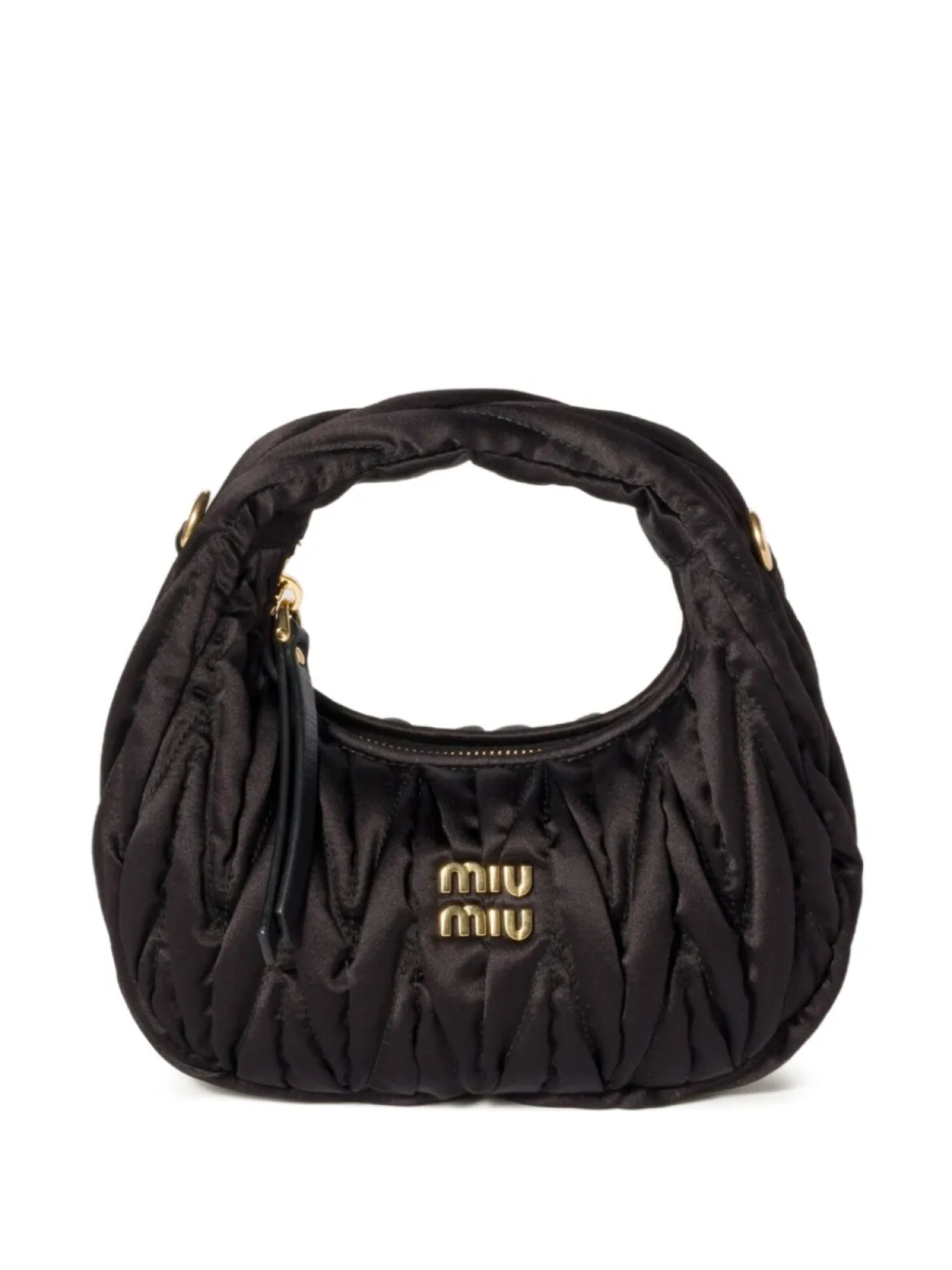 

Сумка-шоппер Mini Wander Miu Miu, черный