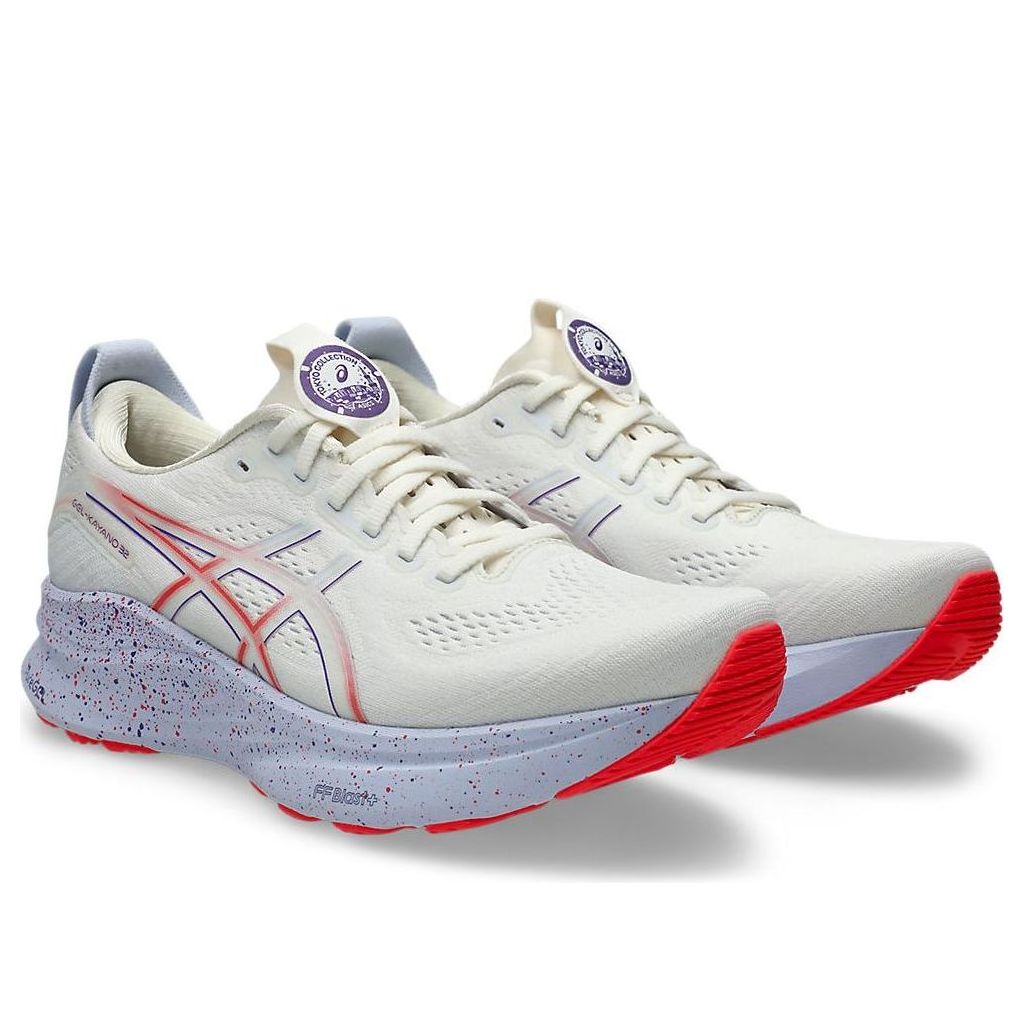 Кроссовки Asics Gel-Kayano 32 «Cream Edo Purple» — фото 3
