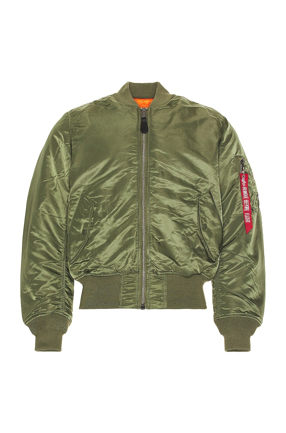 

Двусторонний бомбер Alpha Industries MA-1 Blood Chit, цвет Sage