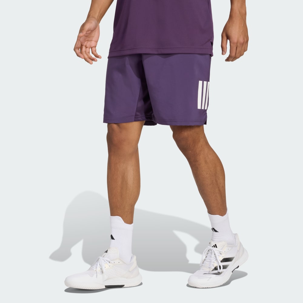 

Спортивные шорты Adidas Club Tennis Climacool 3-Stripes Shorts, цвет Aurora Plum