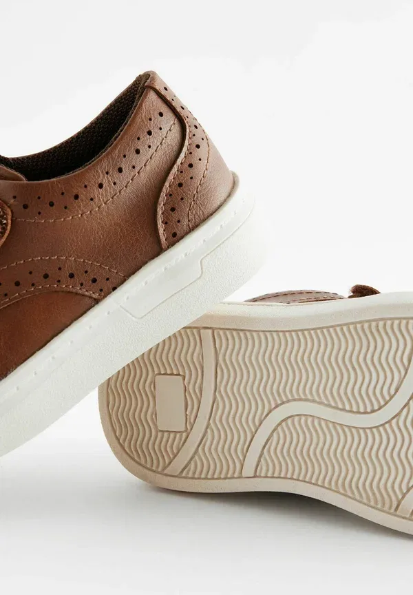 Туфли с брогированием Fastening brogue Next, Tan Brown, светло-коричневый — фото 4