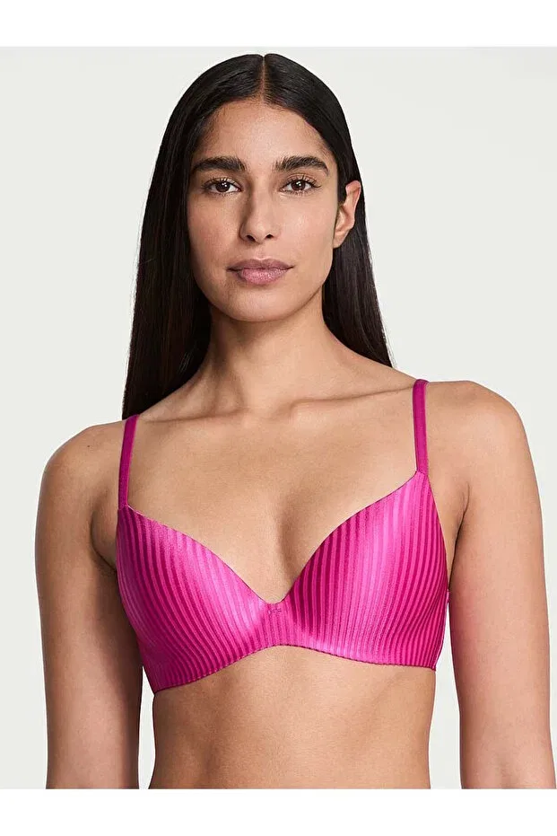 Женский бюстгальтер с чашками Flexfactor lightly padded push-up low-cut bra Victoria'S Secret, Fuchsia