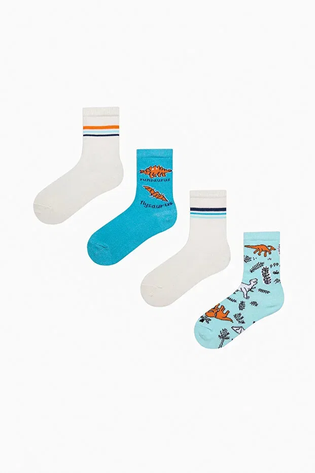 Детские носки для мальчиков с принтом Mesozoic Era Penti, Multicolor