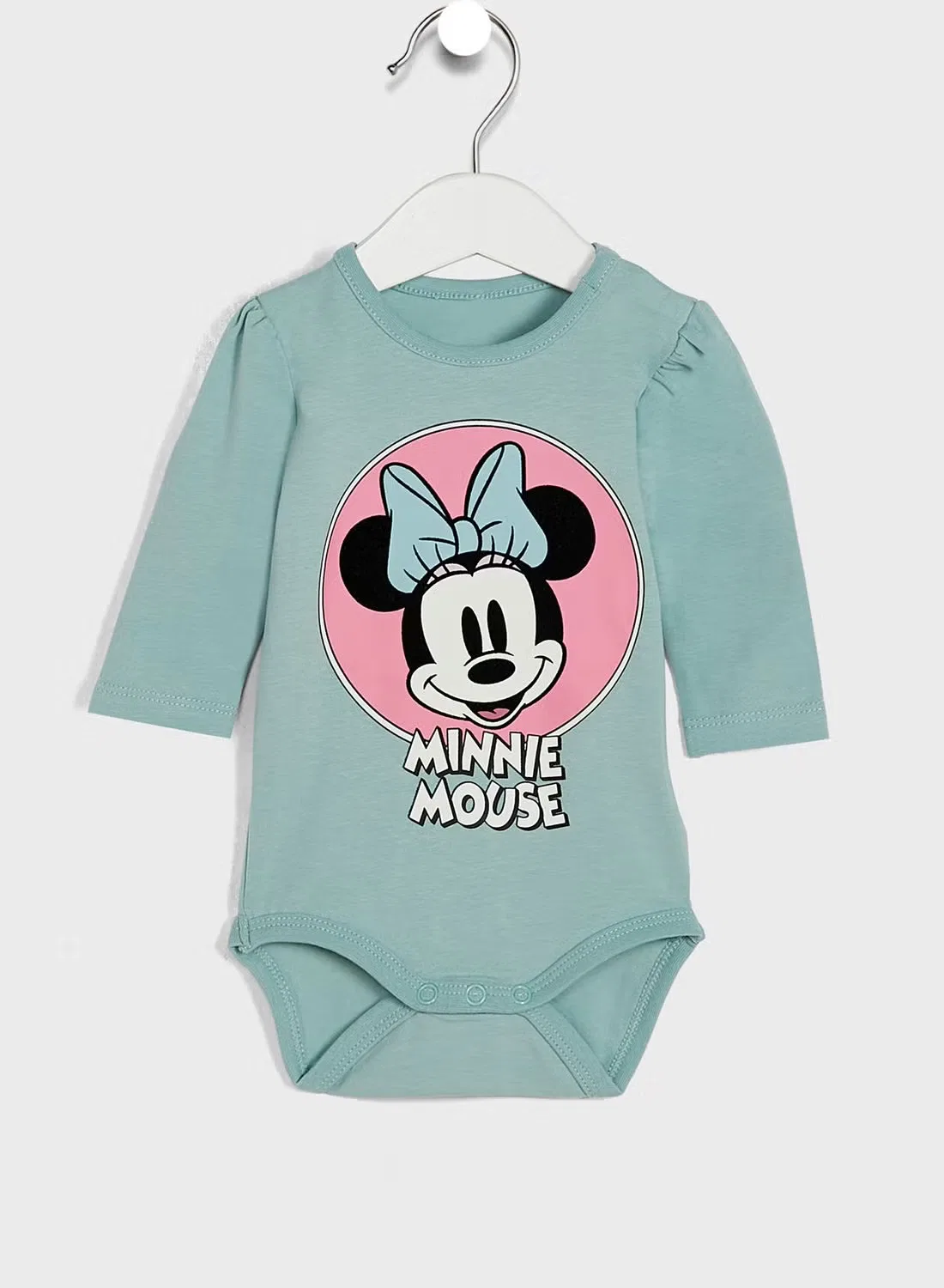 Боди-комбинезон с принтом Minnie Mouse Name It, синий
