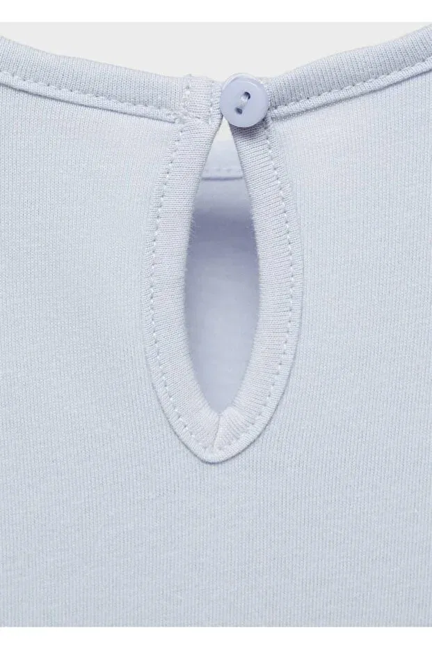 Детская футболка с длинным рукавом Flywheel Mango Baby, Sky Blue — фото 4