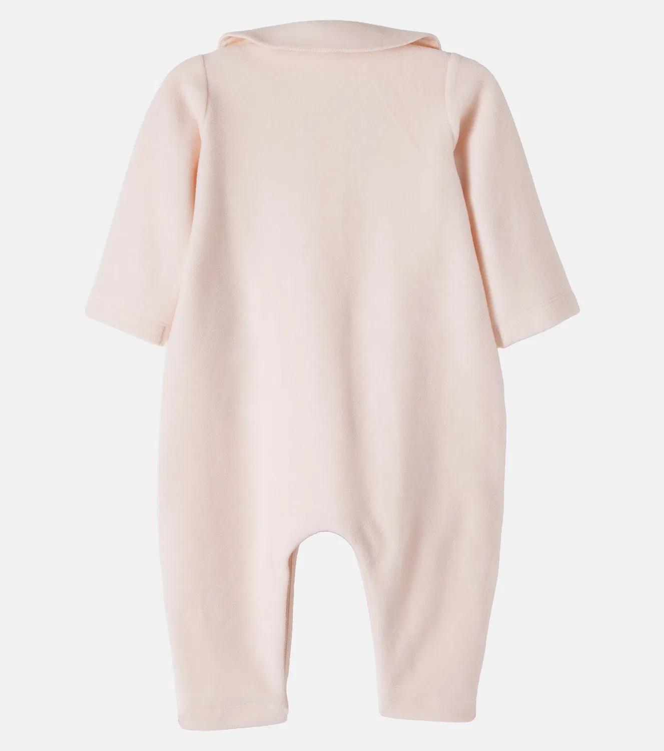 Детский флисовый комбинезон Moncler Enfant, Pink — фото 3