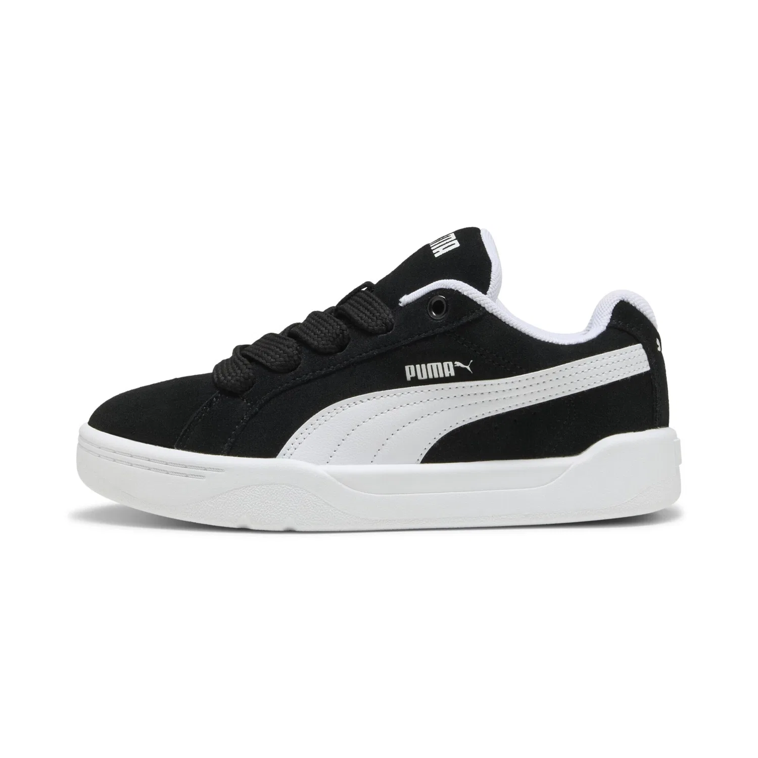 Детские кроссовки Park Lifestyle PUMA, Black White — фото 3