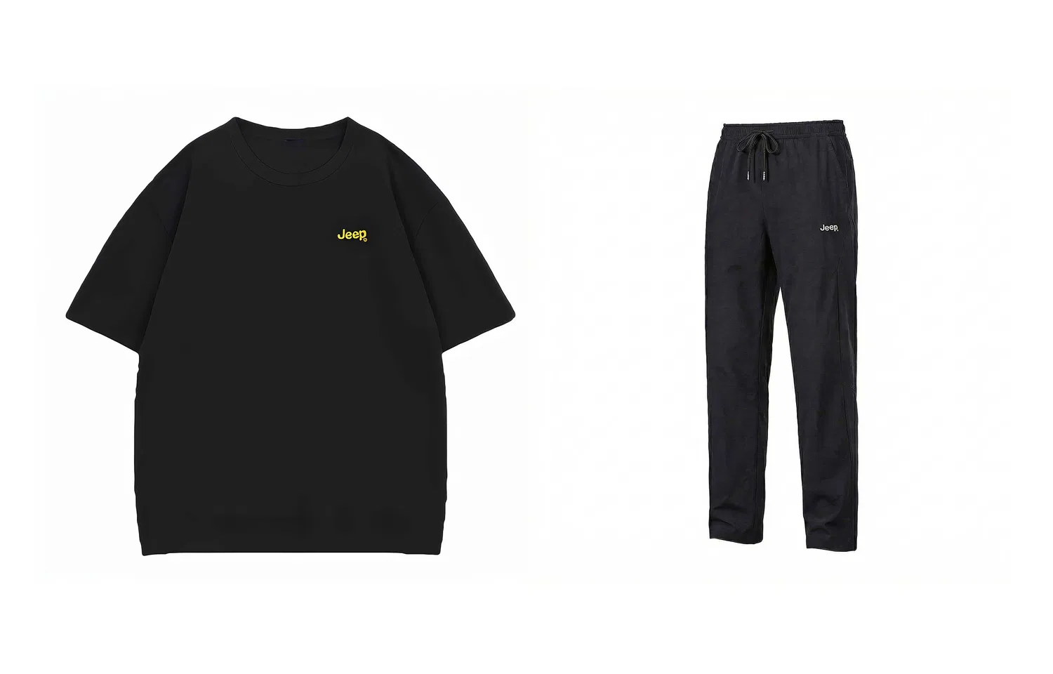 Детский комплект из футболки и брюк Jeep Urban Casual Sportswear, Black