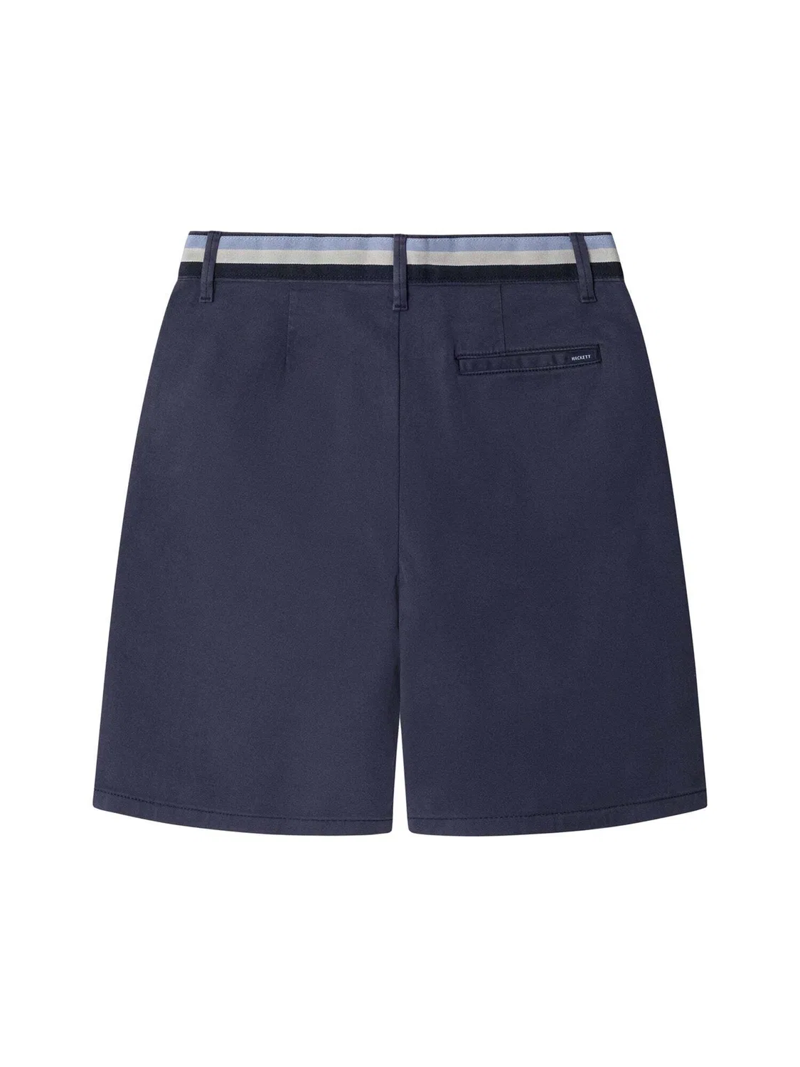 Шорты Hackett London Regular темно-синие, светло-голубые — фото 2
