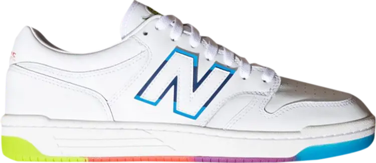 Кроссовки New Balance Jolly Rancher x 480 Low 'Original Flavors', белый — фото 2
