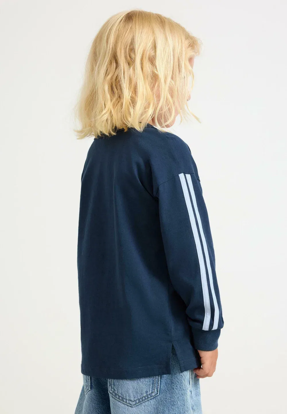 Трикотажная футболка - футболка с длинными рукавами Lindex, Dark Blue — фото 3