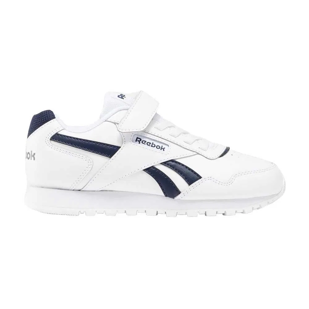 Детские кроссовки для девочек с ортопедической стелькой Reebok Royal Glide 1v, Ftwwht Vecnav Ftwwht — фото 2