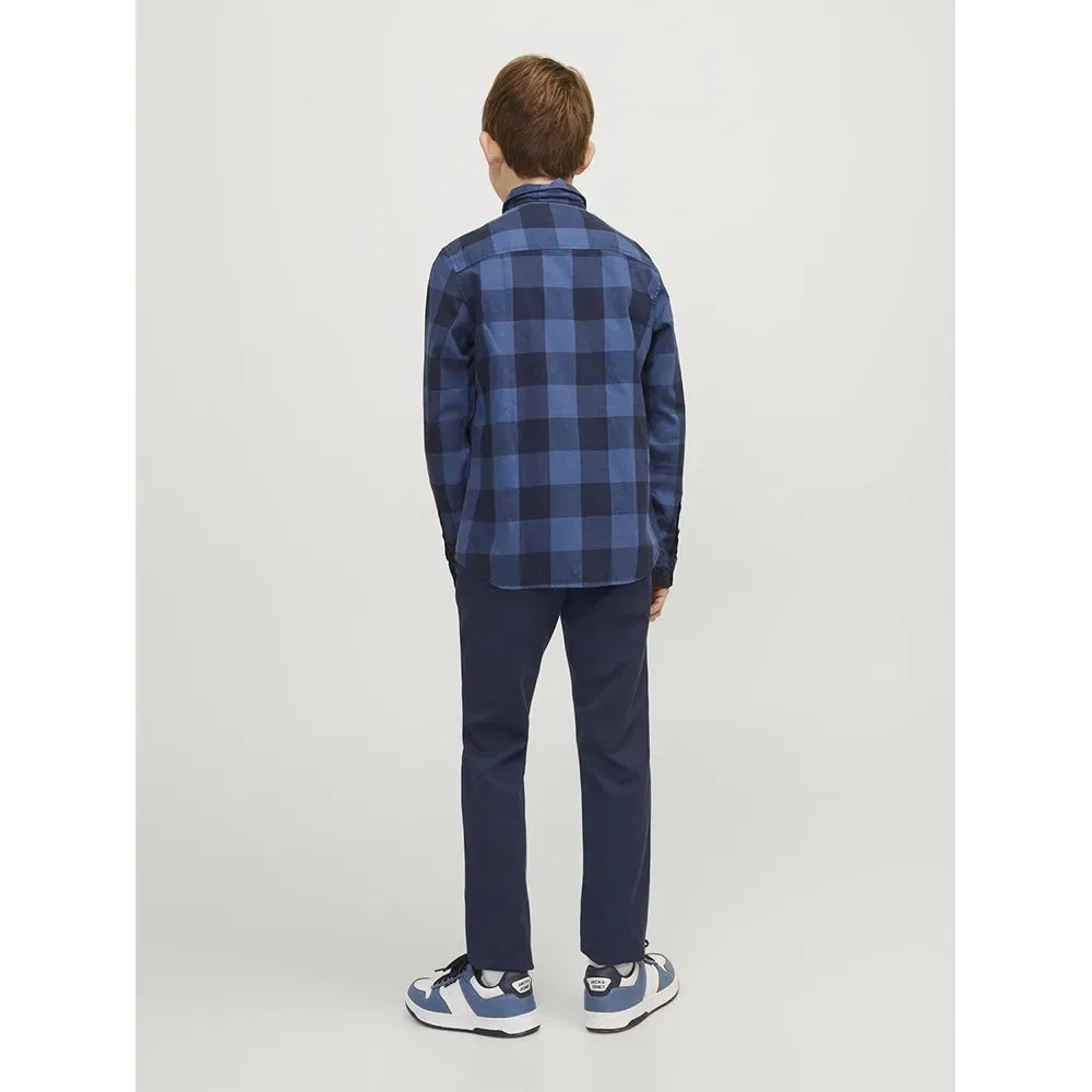 Чиносы Marco Cooper Jack & Jones, синий — фото 4