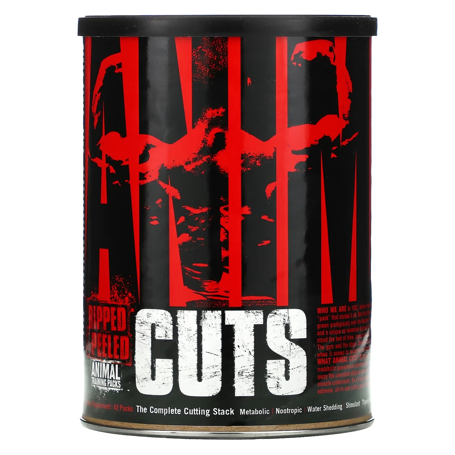 

Universal Nutrition Animal Cuts Ripped & Peeled добавка для физической активности, 42 пакетика