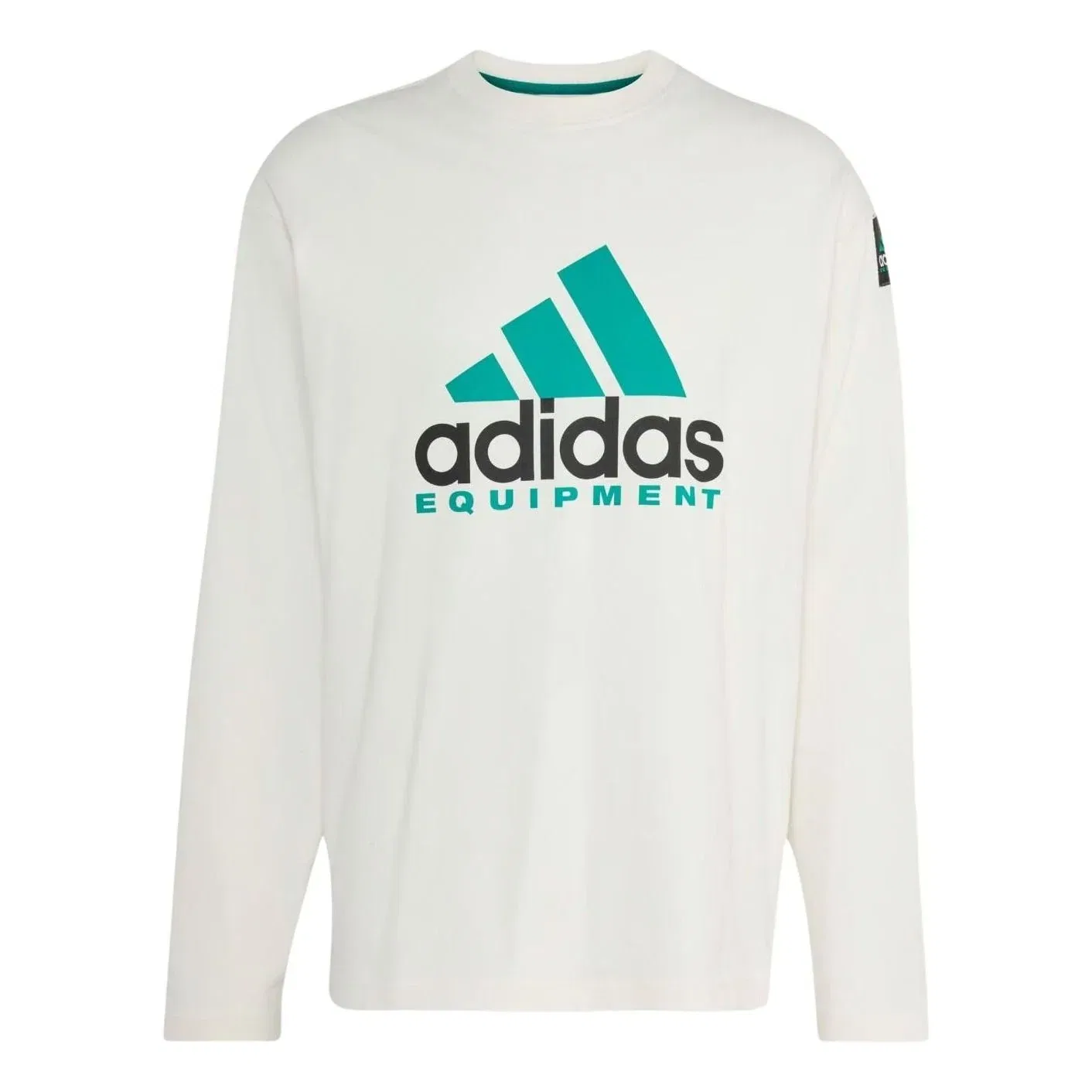 Мужская футболка Equipment Essentials T-Shirt Asia Sizing 'Cloud White' adidas, Cloud White