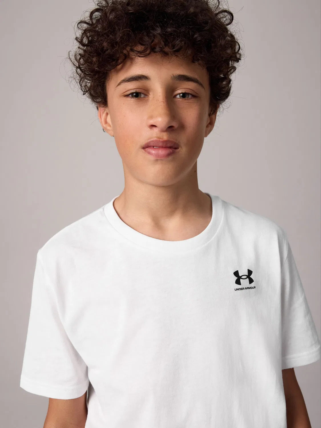 Футболка Sportstyle с коротким рукавом Under Armour, белый — фото 3
