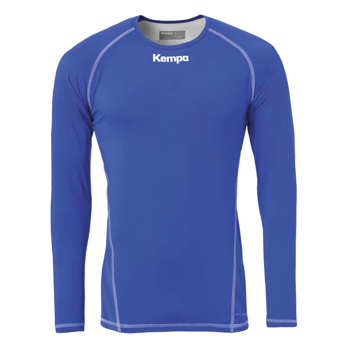 Детский лонгслив с длинным рукавом ATTITUDE Kids Kempa, Konigsblau / Schwarz — фото 3