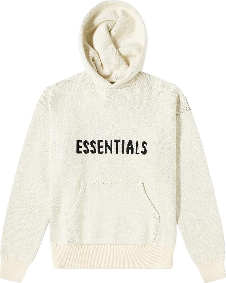 Свитер Fear of God Essentials Knit Sweater 'Buttercream', кремовый — фото 2