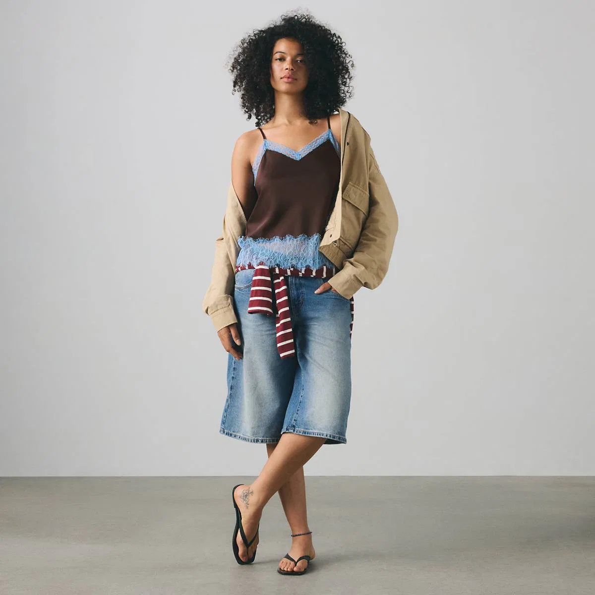 Куртка в стиле вестерн Винни Levi's, Travertine - Tan