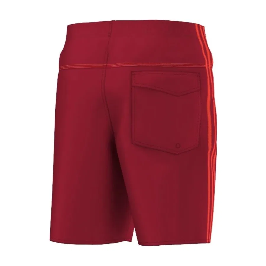 Плавки для плавания с принтом 3SA Short CL S22703 adidas, Красно-оранжевый — фото 2