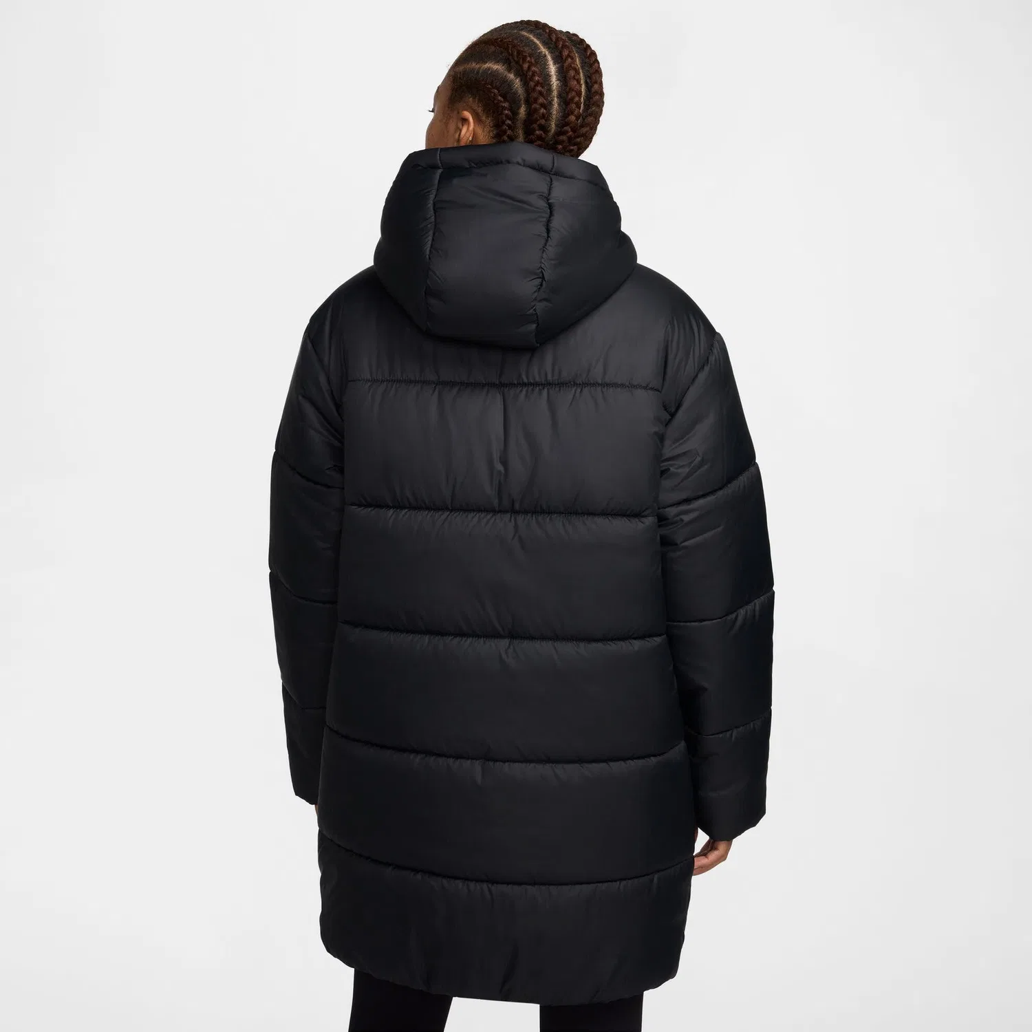 Женская парка с длинным рукавом Sportswear Classic Puffer Nike, Schwarz — фото 2